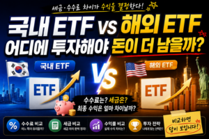 국내 ETF vs 해외 ETF, 어디에 투자해야 돈이 더 남을까? 6 국내 ETF vs 해외 ETF, 어디에 투자해야 돈이 더 남을까?