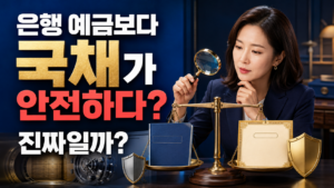 은행 예금보다 국채가 안전하다는 말 진짜일까 4 은행 예금보다 국채가 안전하다는 말 진짜일까 제목