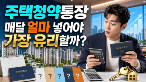 주택청약통장 매달 얼마 넣어야 가장 유리할까 8 주택청약통장 매달 얼마 넣어야 가장 유리할까 제목