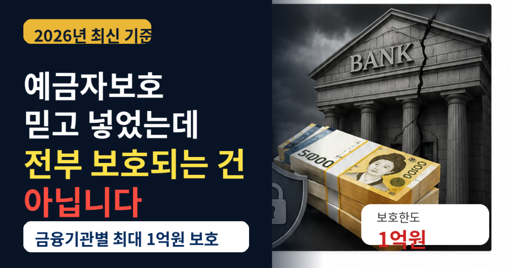 예금자보호 믿고 넣었는데 전부 보호되는 건 아닙니다 썸네일